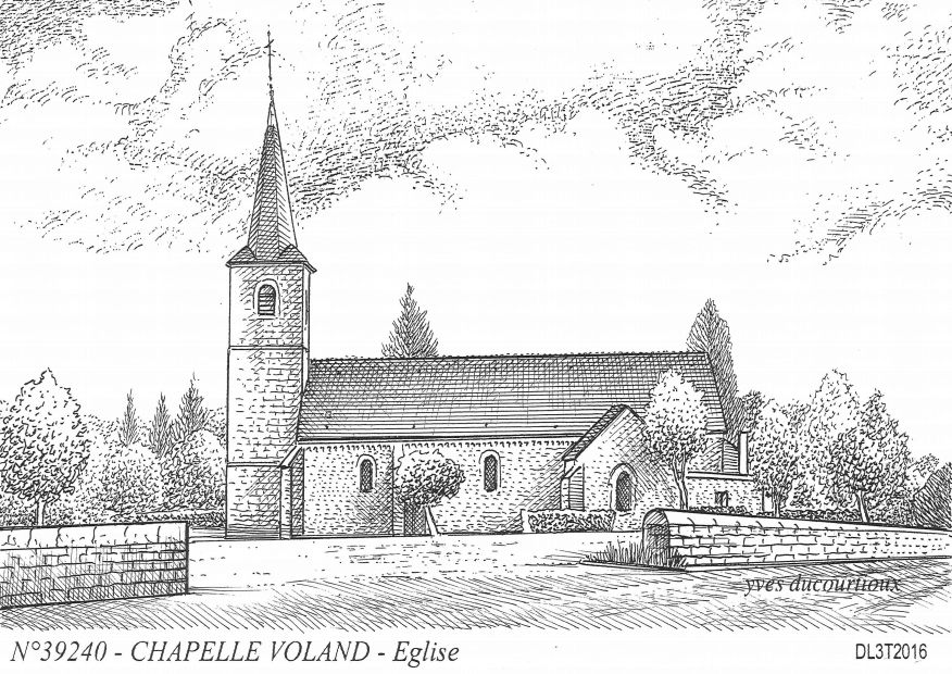 N 39240 - CHAPELLE VOLAND - église